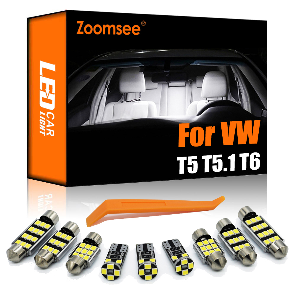 Zoomsee ٰ VW Ƽ ī Ʈ MK5 MK6 T4 T5 T5.1 T6 1990-2020 ĵ ڵ  Ʈ ŰƮ, ׸ LED